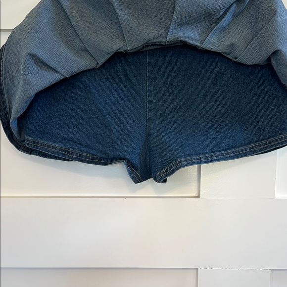 NWOT LG Urban Outfitters BDG Shaina belted Micro Mini Skort - Picture 5 of 8